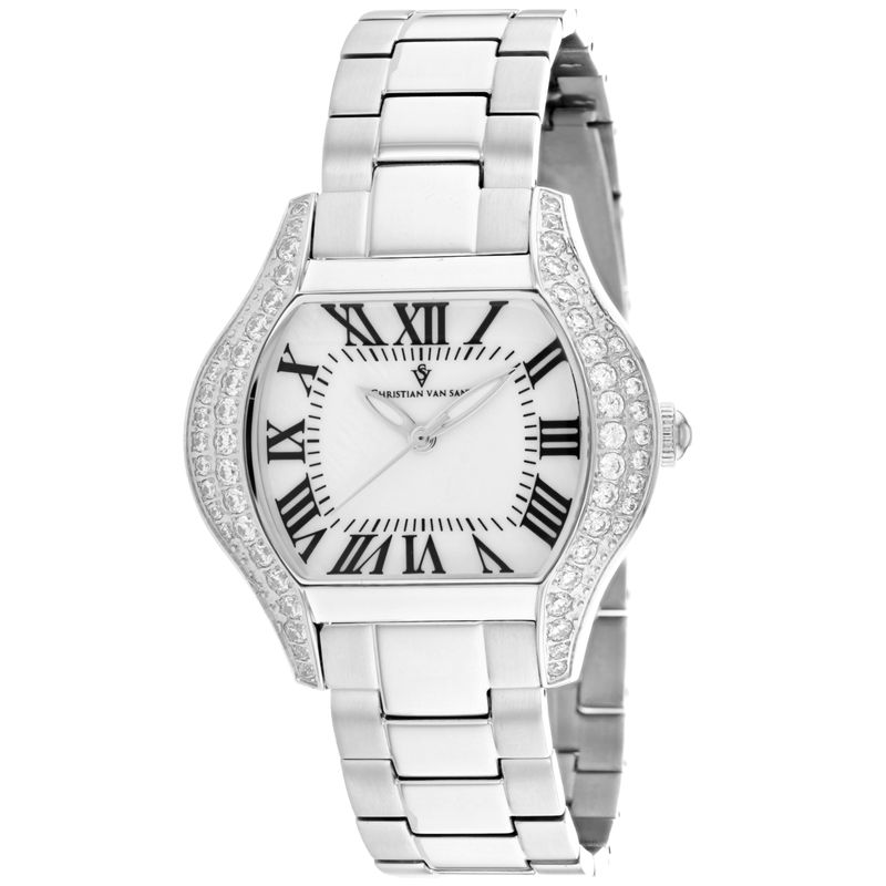 Christian Van Sant Women's Bianca White Dial Watch - Cv1830